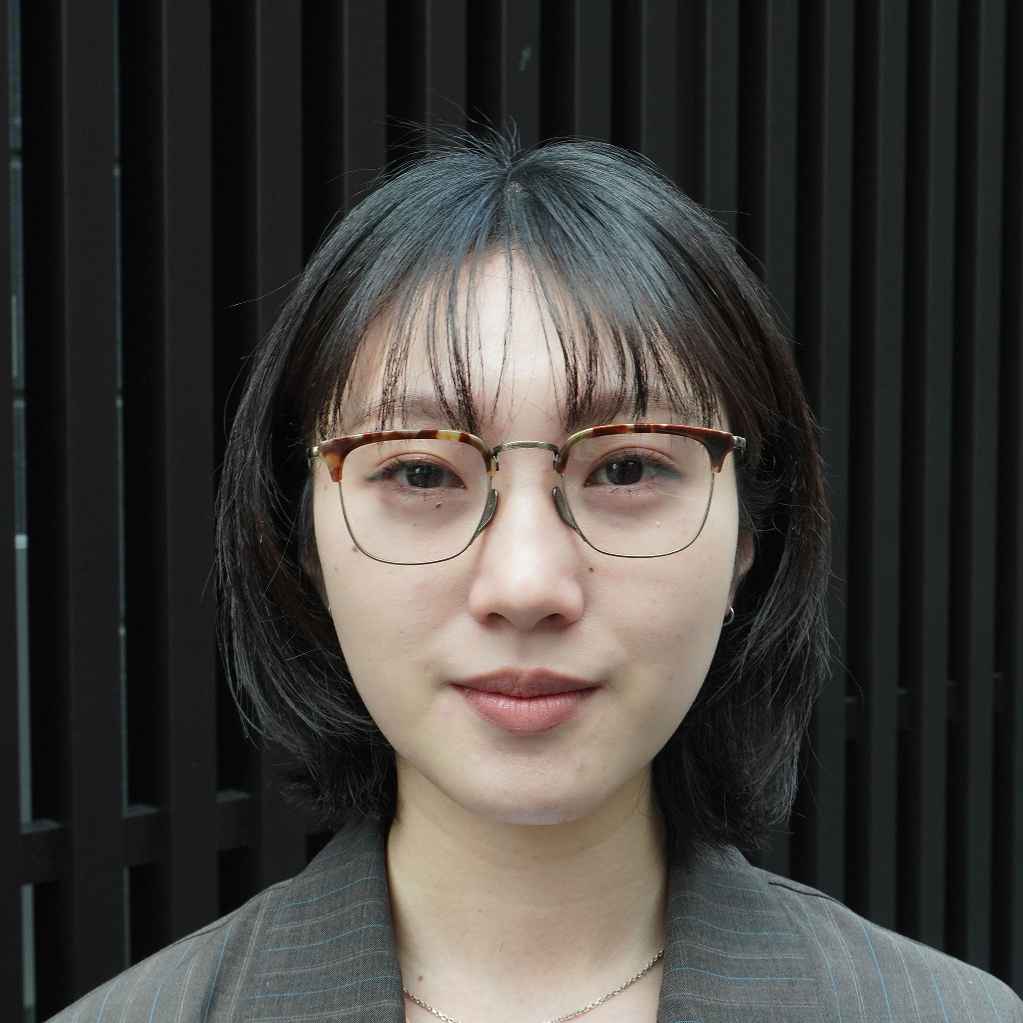 KameManNen カメマンネン / KMN 1112 / HAV/AG ブラウン / メガネ