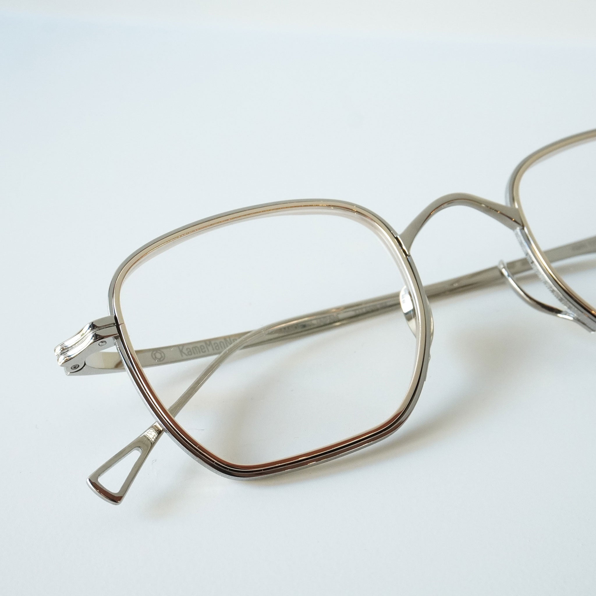 KameManNen / KMN 1233 / TS/LG Silver / Glasses – KRANC OPTICAL