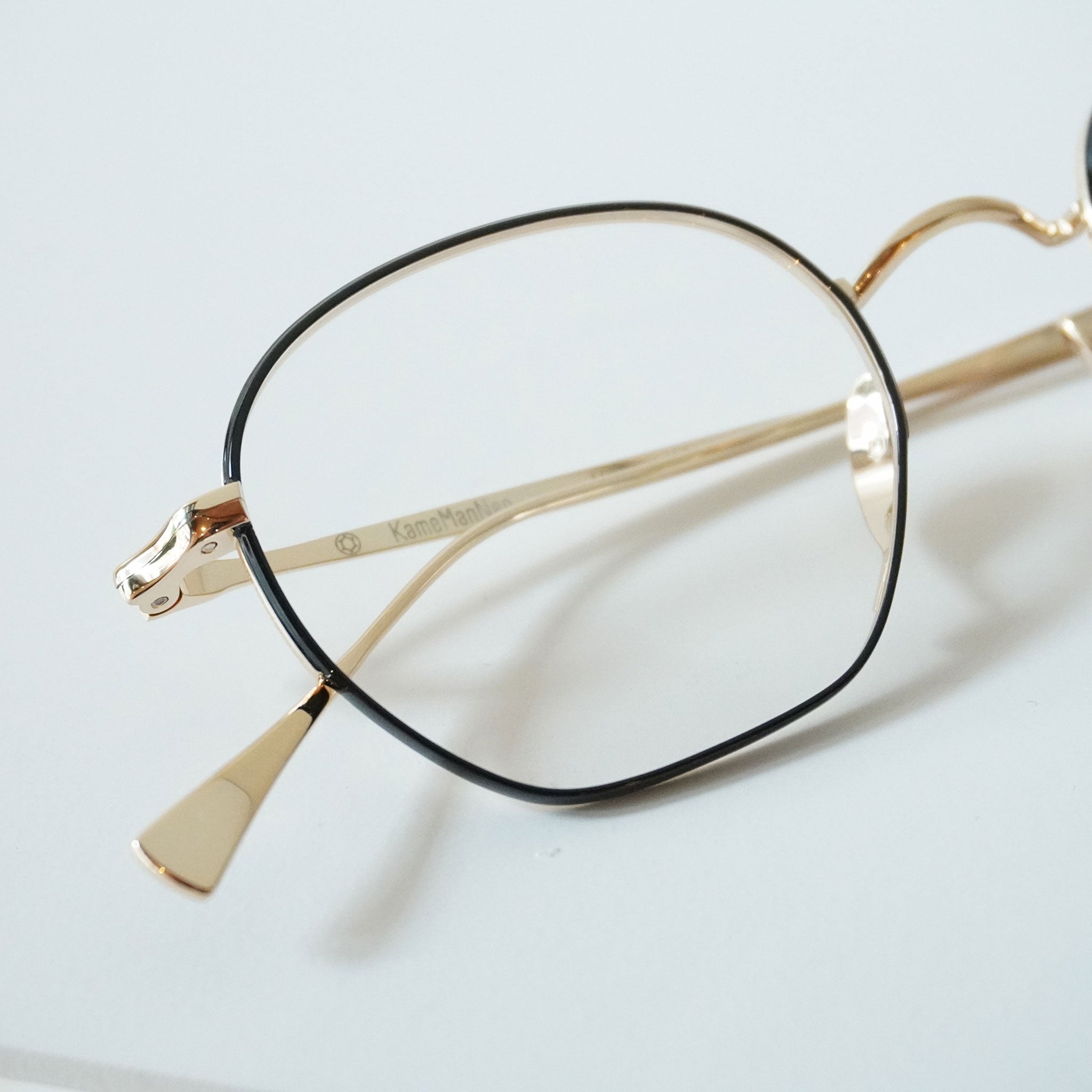 KameManNen カメマンネン / KMN 5502/ BK/GD / メガネ – KRANC OPTICAL