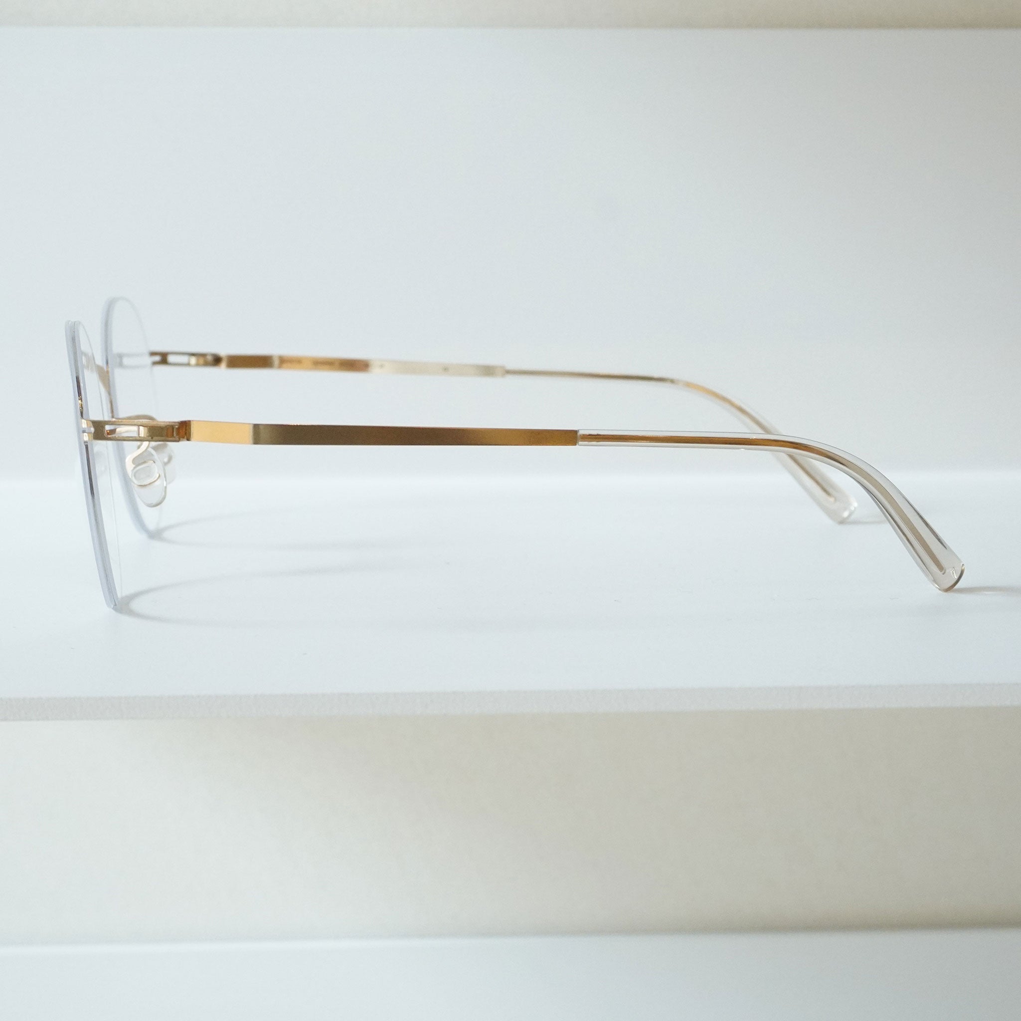 MYKITA マイキータ / AKEMI / SHINY SILVER/CHAMPAGNE GOLD / メガネ