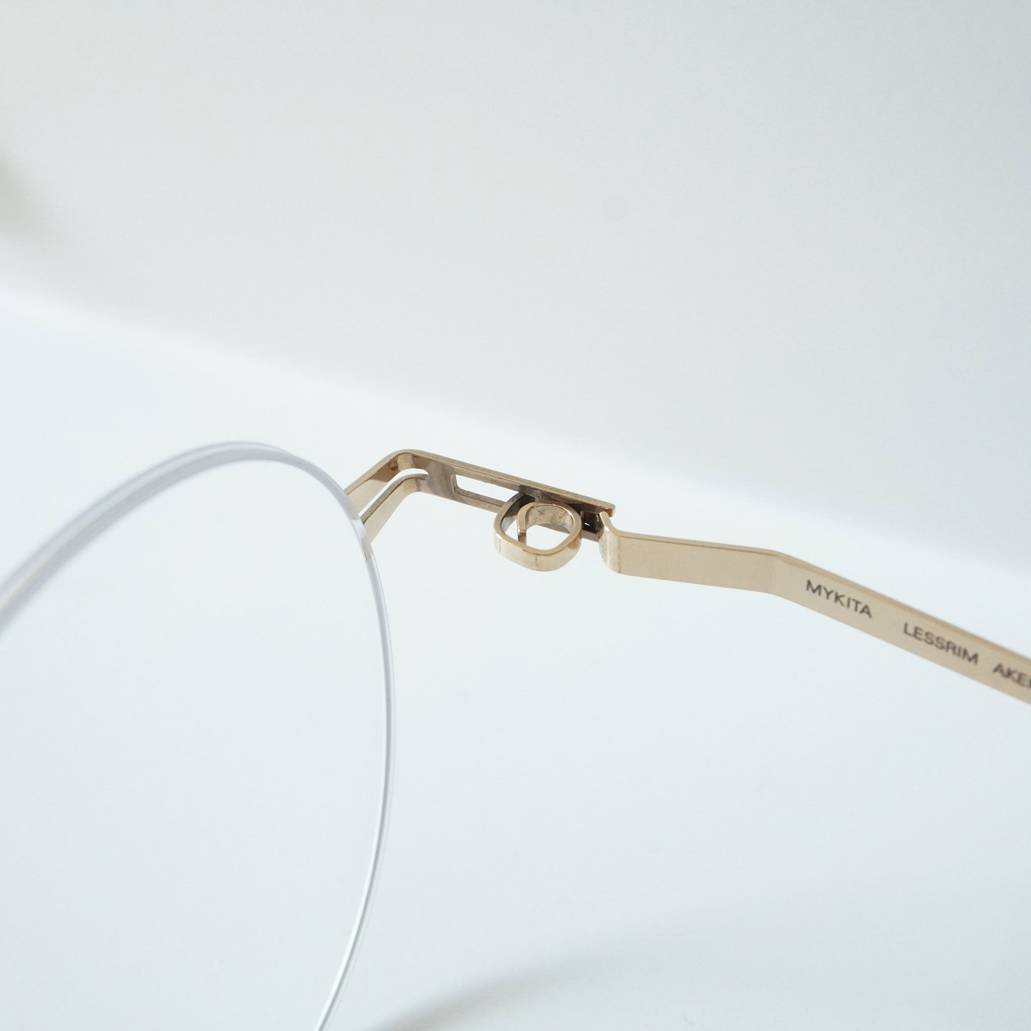 MYKITA マイキータ / AKEMI / SHINY SILVER/CHAMPAGNE GOLD / メガネ