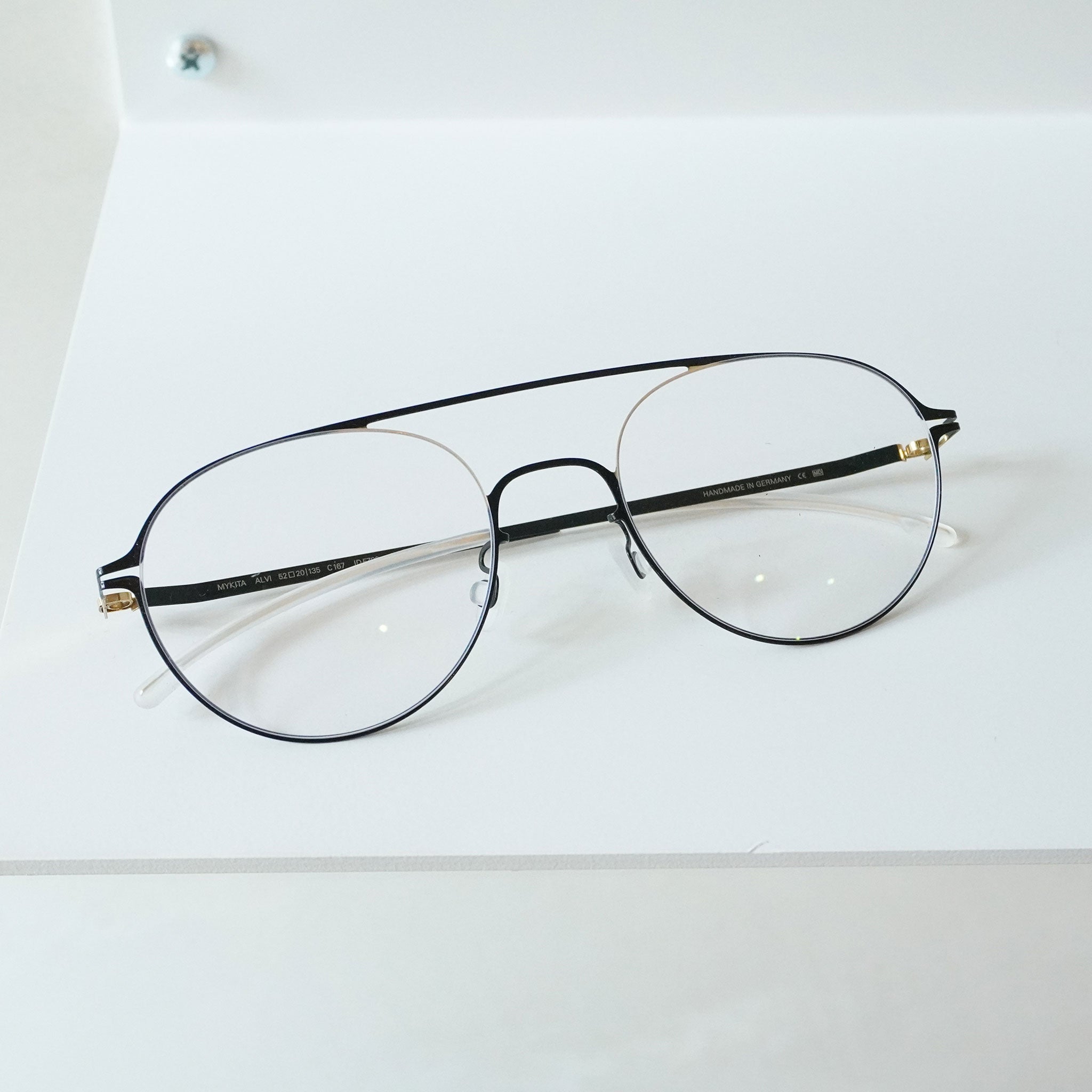 MYKITA マイキータ / ALVI / GOLD JET BLACK / メガネ – KRANC OPTICAL