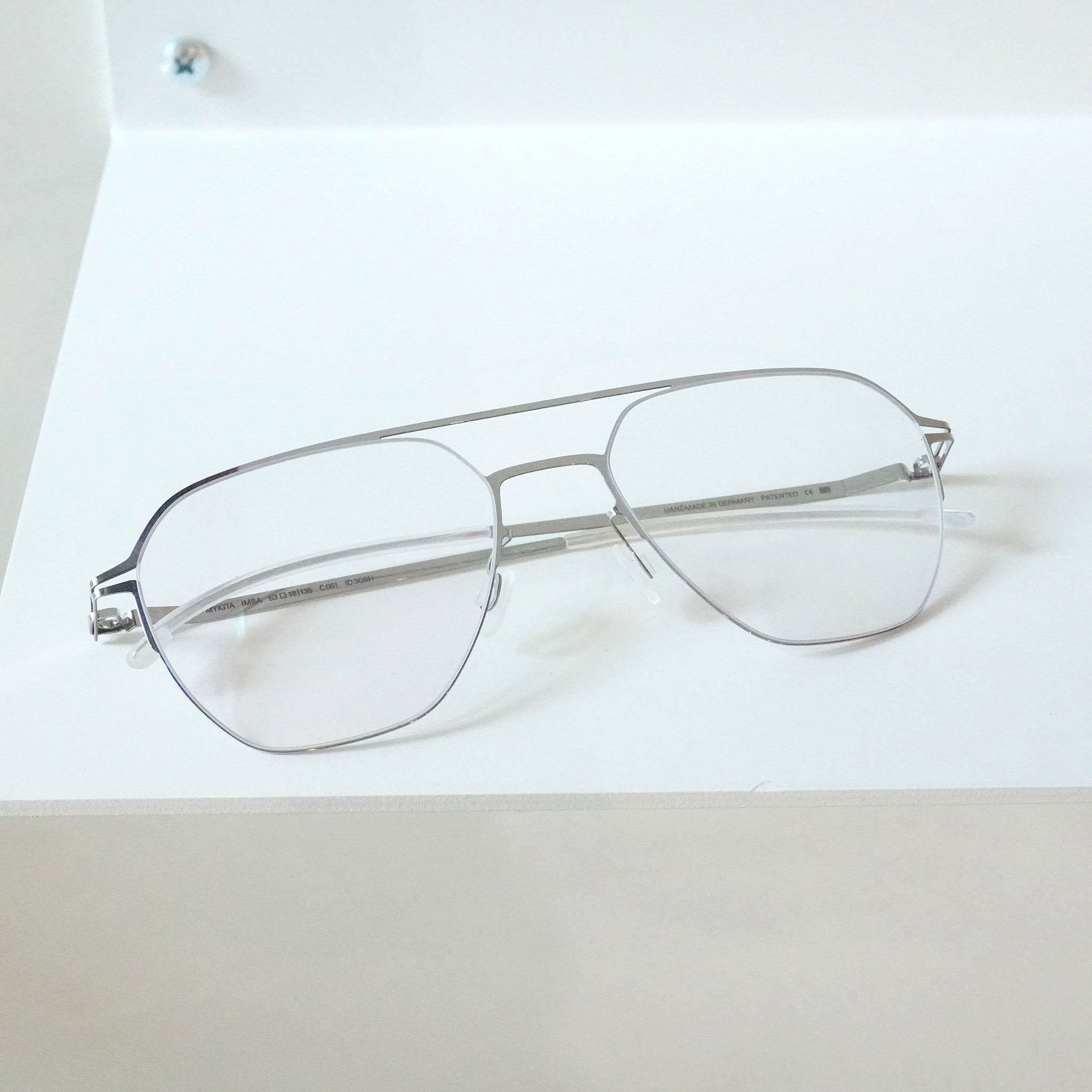 MYKITA マイキータ / IMBA / Shiny Silver シルバー / メガネ