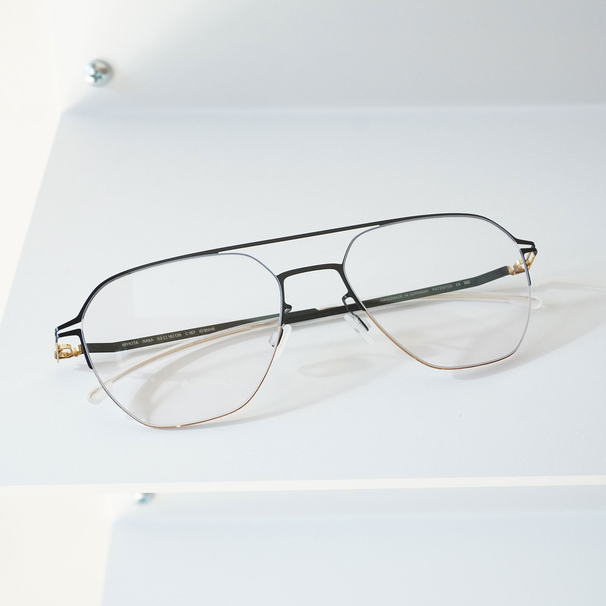 MYKITA マイキータ / IMBA / Gold/Jet Black ブラック / メガネ – KRANC OPTICAL