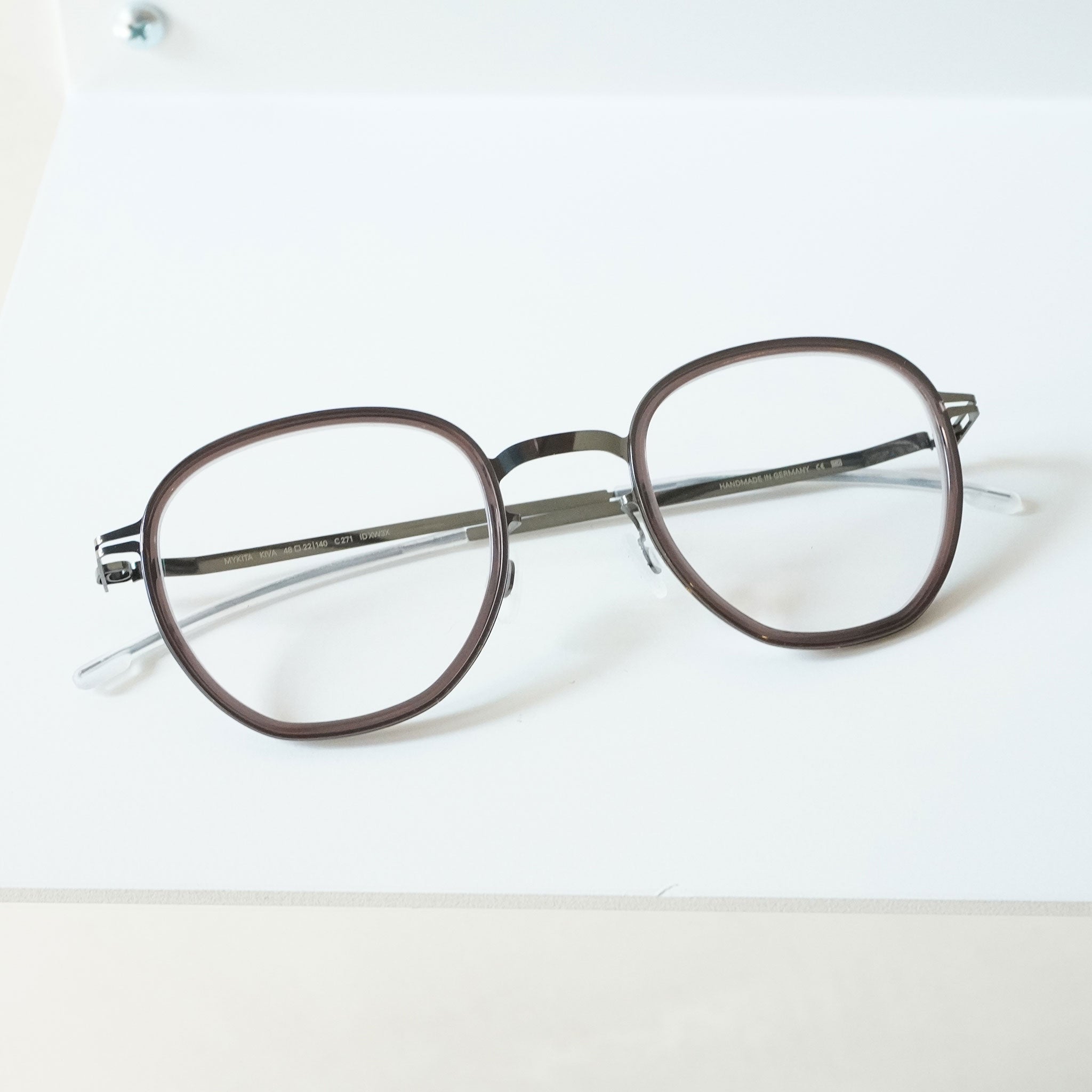MYKITA マイキータ / KIVA / SHINYGRAPHITE/MAROON / メガネ – KRANC
