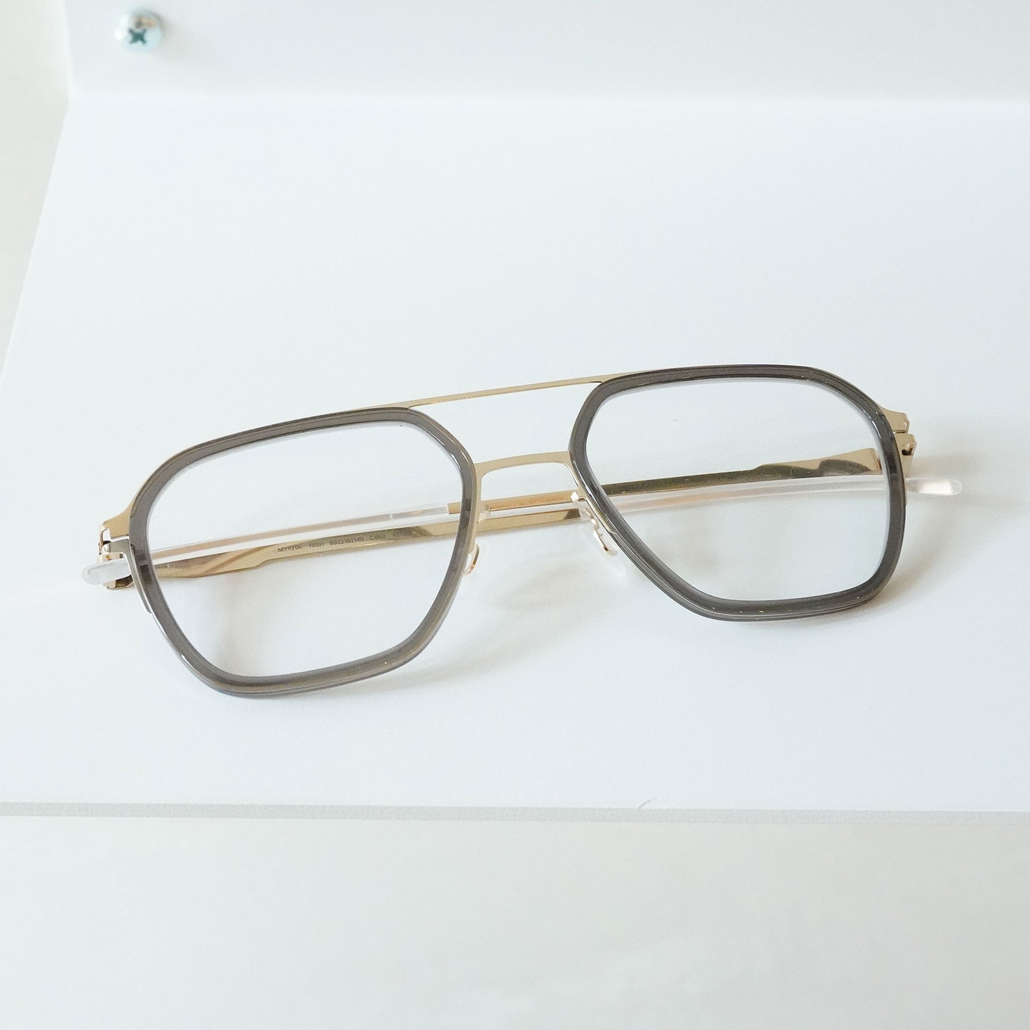MYKITA マイキータ / RISH / CHAMPAGNE GOLD / CLEAR ASH / メガネ