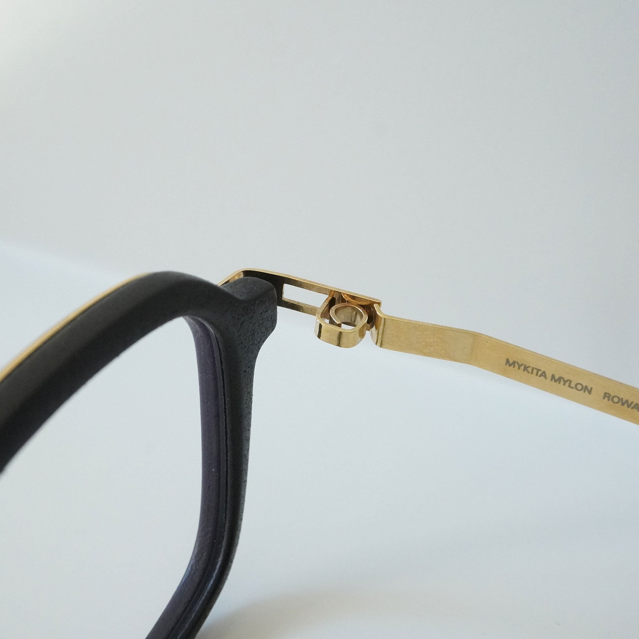 MYKITA マイキータ / ROWAN / PITCH BLACK/GLOSSY GOLD / メガネ