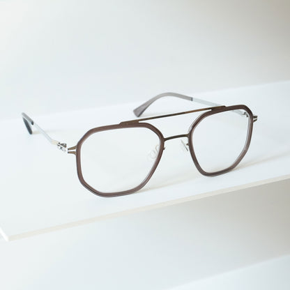 SATU (SHINY SILVER/MAROON)