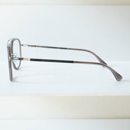 SATU (SHINY SILVER/MAROON)