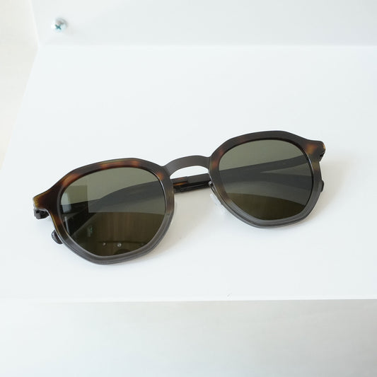 SAWYER (DARK BROWN/SANTIAGO GRADIENT RAWGREEN SOLID)