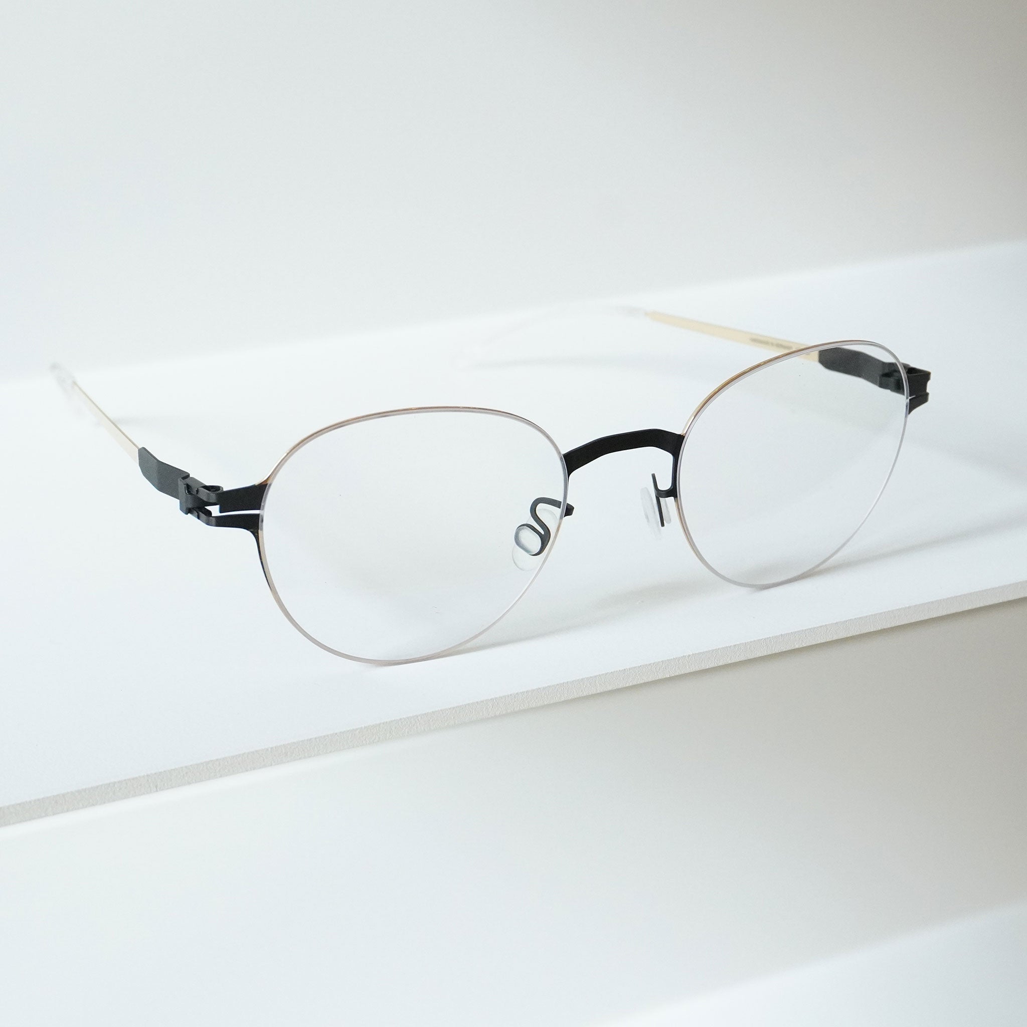 MYKITA マイキータ / SELBY / BLACK/GLOSSY GOLD / メガネ – KRANC OPTICAL