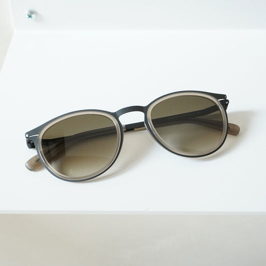 SIWA (BLACK/TAUPE RAWBROWN GRADIENT)