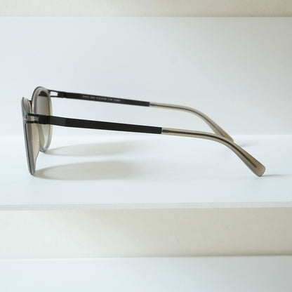 SIWA (BLACK/TAUPE RAWBROWN GRADIENT)