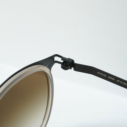 SIWA (BLACK/TAUPE RAWBROWN GRADIENT)