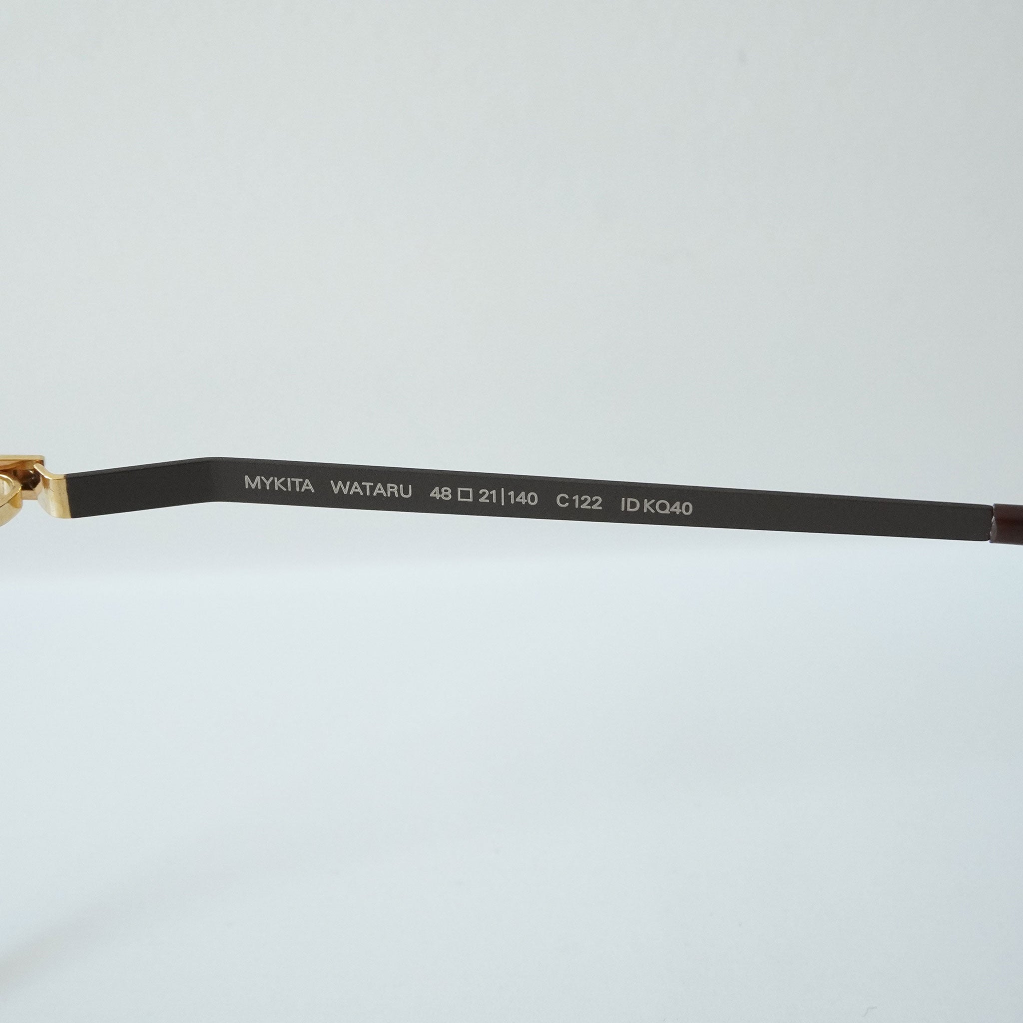 MYKITA マイキータWATARU GOLD/DARK BROWN MYKITA マイキータ / WATARU / GOLD/DARK BROWN / メガネ – KRANC OPTICAL