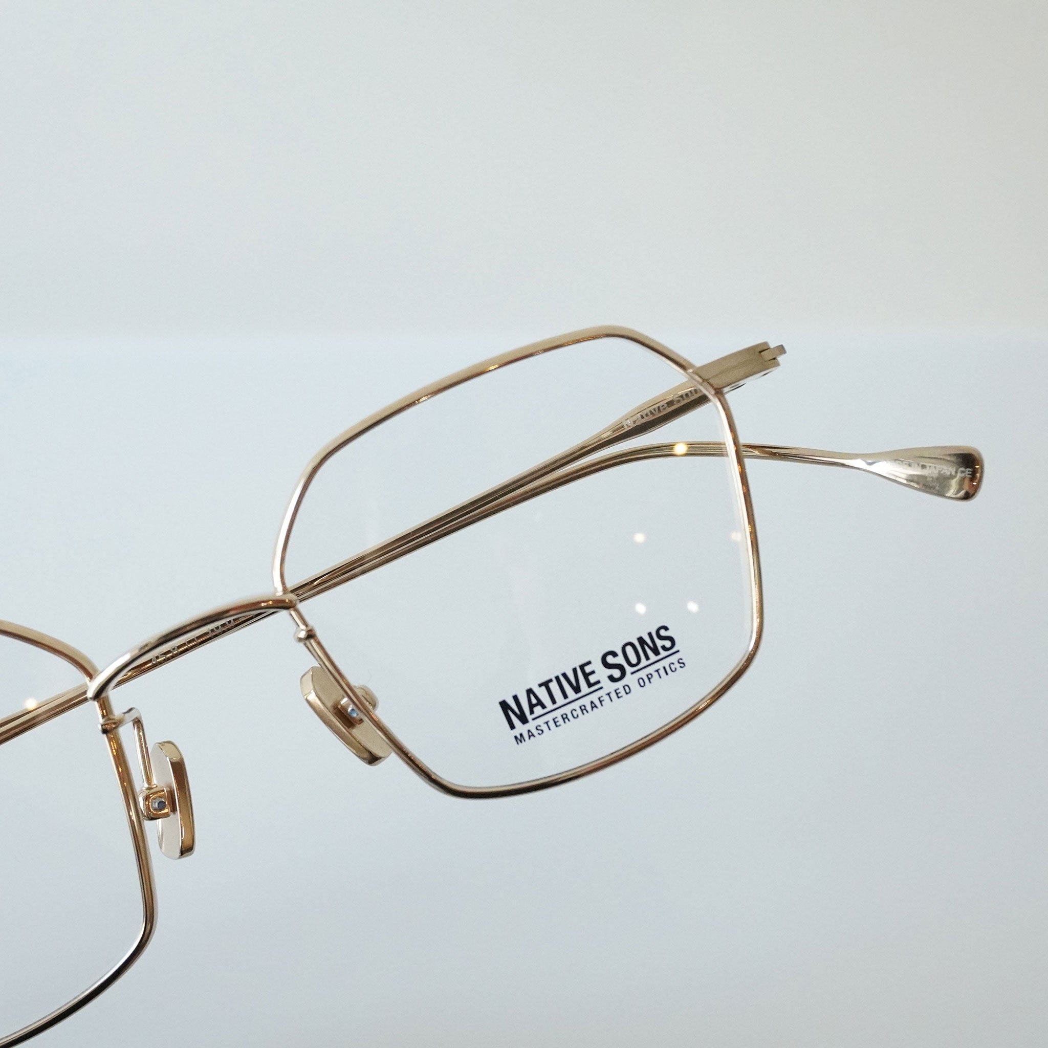 NATIVE SONS ネイティブ サンズ / CHINO チノ / 16K Gold ゴールド / メガネ – KRANC OPTICAL