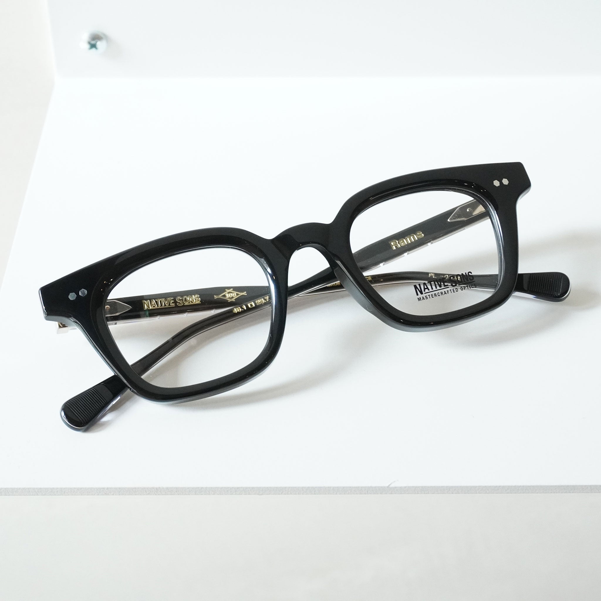ナカサン様 NATIVESONS ネイティブサンズ / RAMS / BLACK / メガネ – KRANC OPTICAL