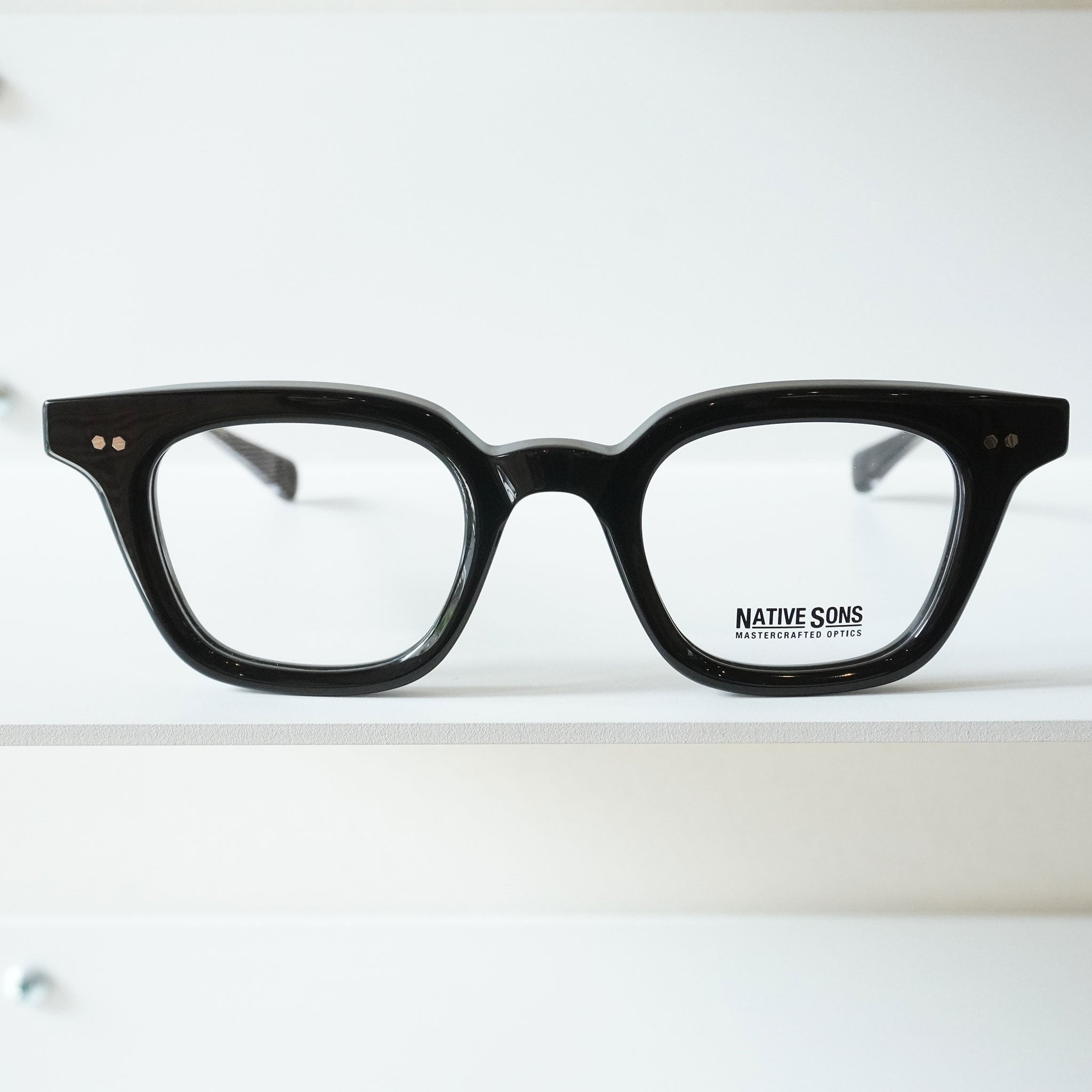 NATIVESONS ネイティブサンズ / RAMS / BLACK / メガネ – KRANC OPTICAL