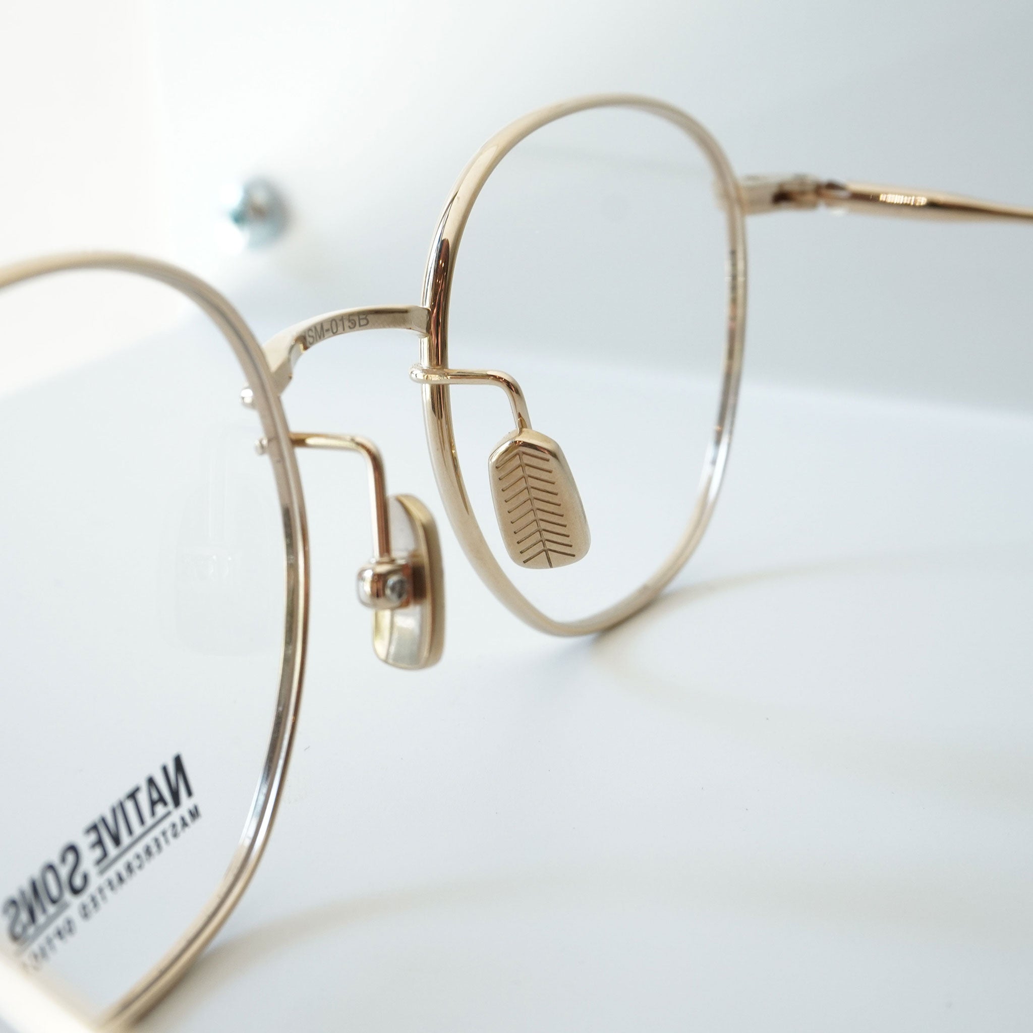 NATIVESONS ネイティブサンズ / ROY 47 / 16K Gold ゴールド / メガネ 眼鏡 – KRANC OPTICAL