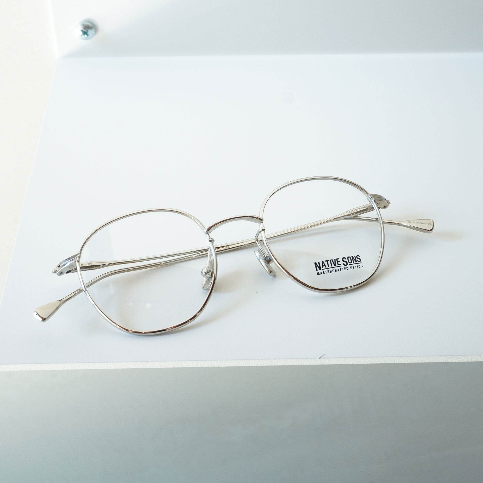 NATIVESONS ネイティブサンズ / ROY 47 / Silver シルバー / メガネ – KRANC OPTICAL