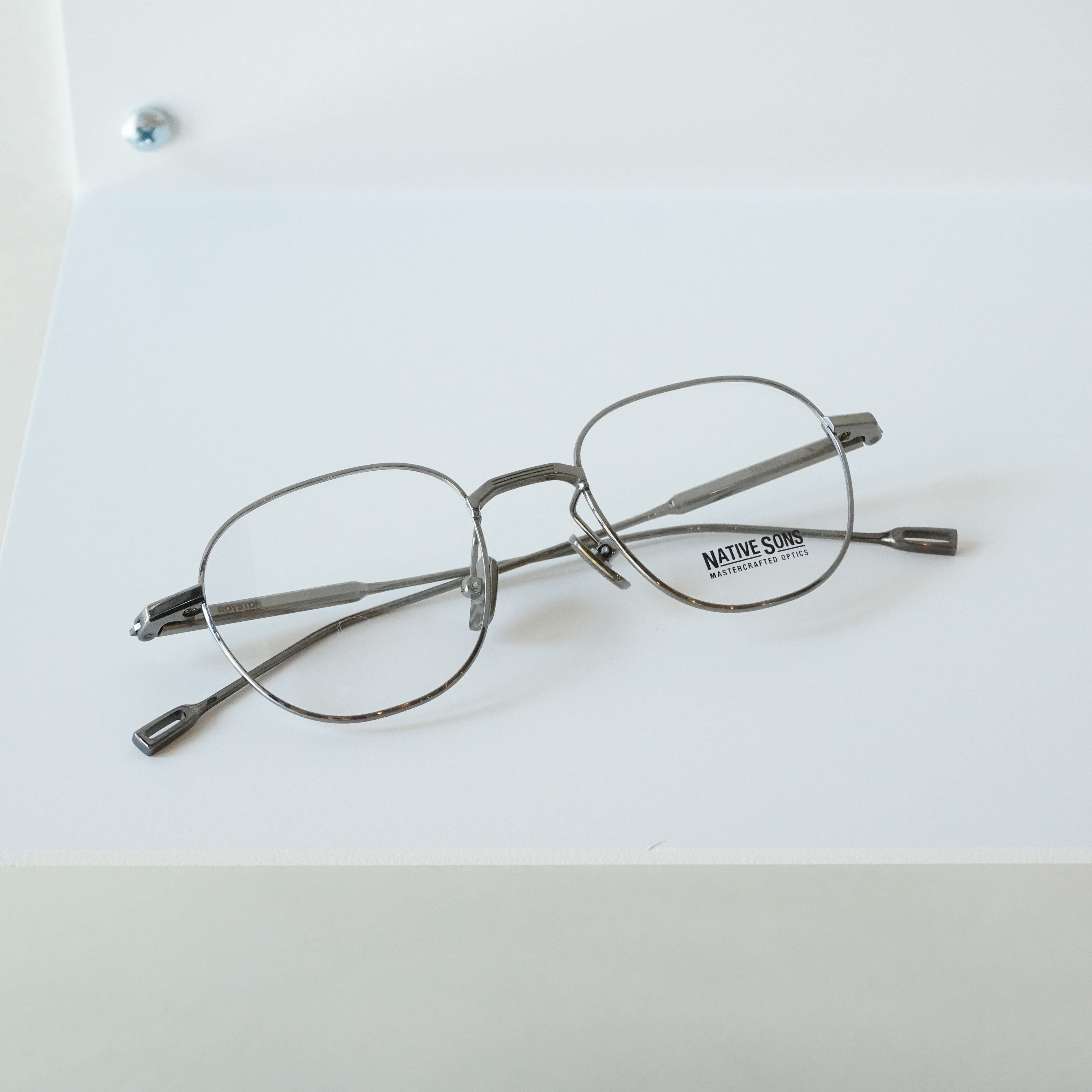 NATIVESONS ネイティブサンズ / ROYSTON ロイストン Antique Silver アンティークシルバー / メガネ – KRANC  OPTICAL