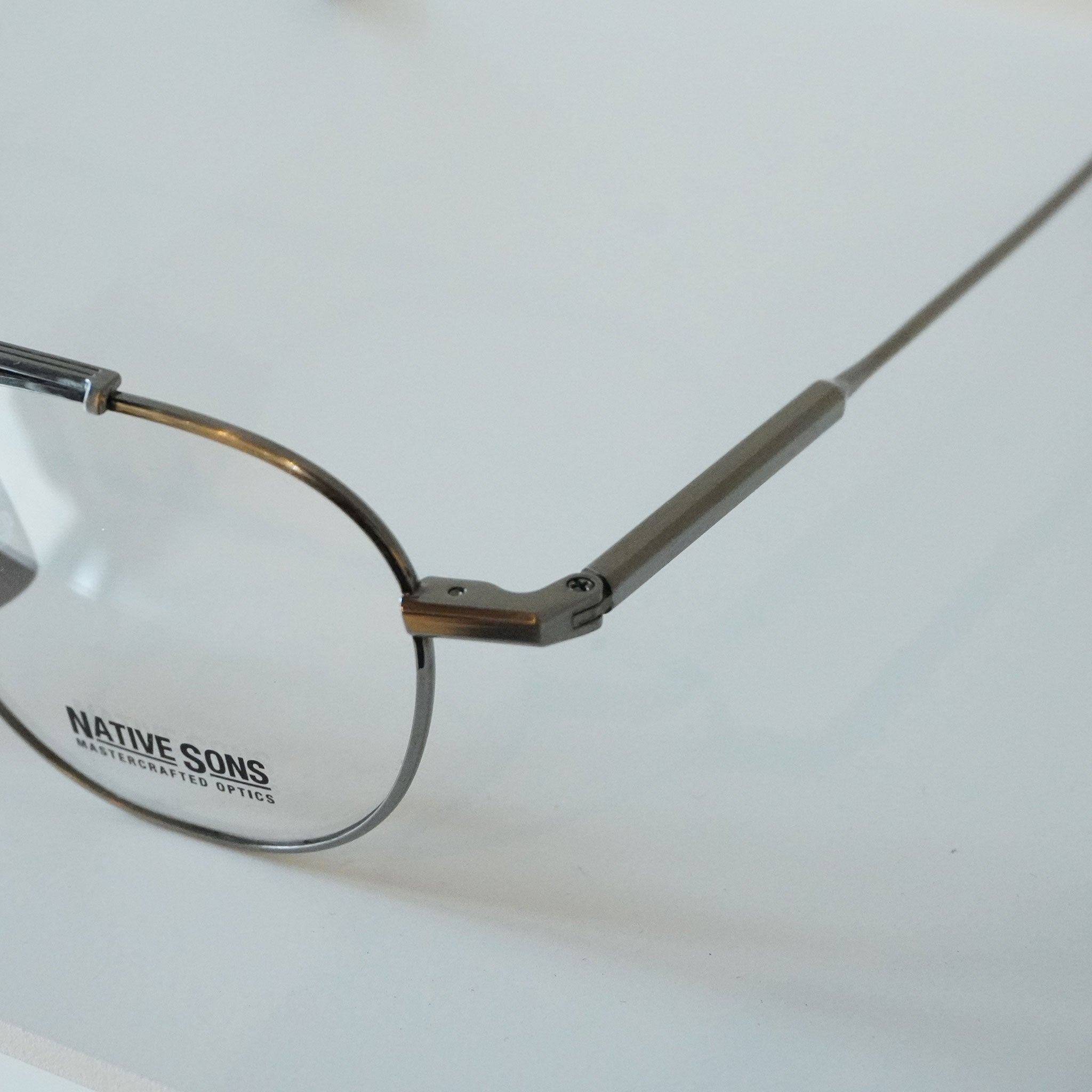 NATIVESONS ネイティブサンズ / ROYSTON EXP ロイストン Antique Silver アンティークシルバー / メガネ –  KRANC OPTICAL