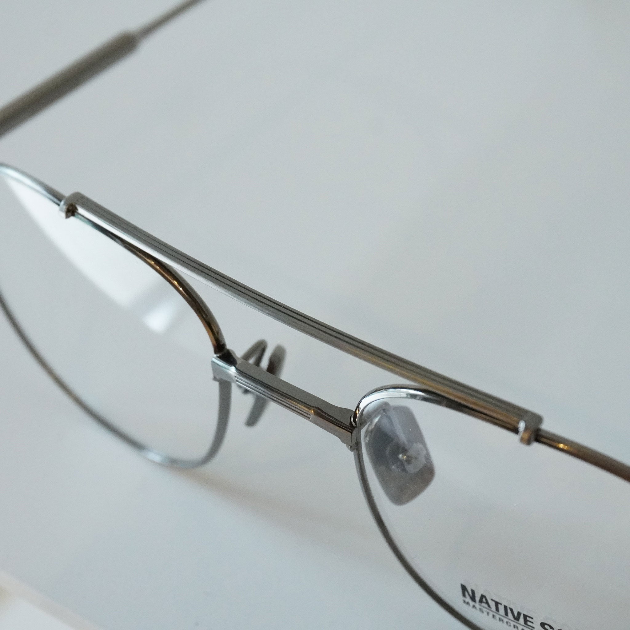 NATIVESONS ネイティブサンズ / ROYSTON EXP ロイストン Antique Silver アンティークシルバー / メガネ –  KRANC OPTICAL