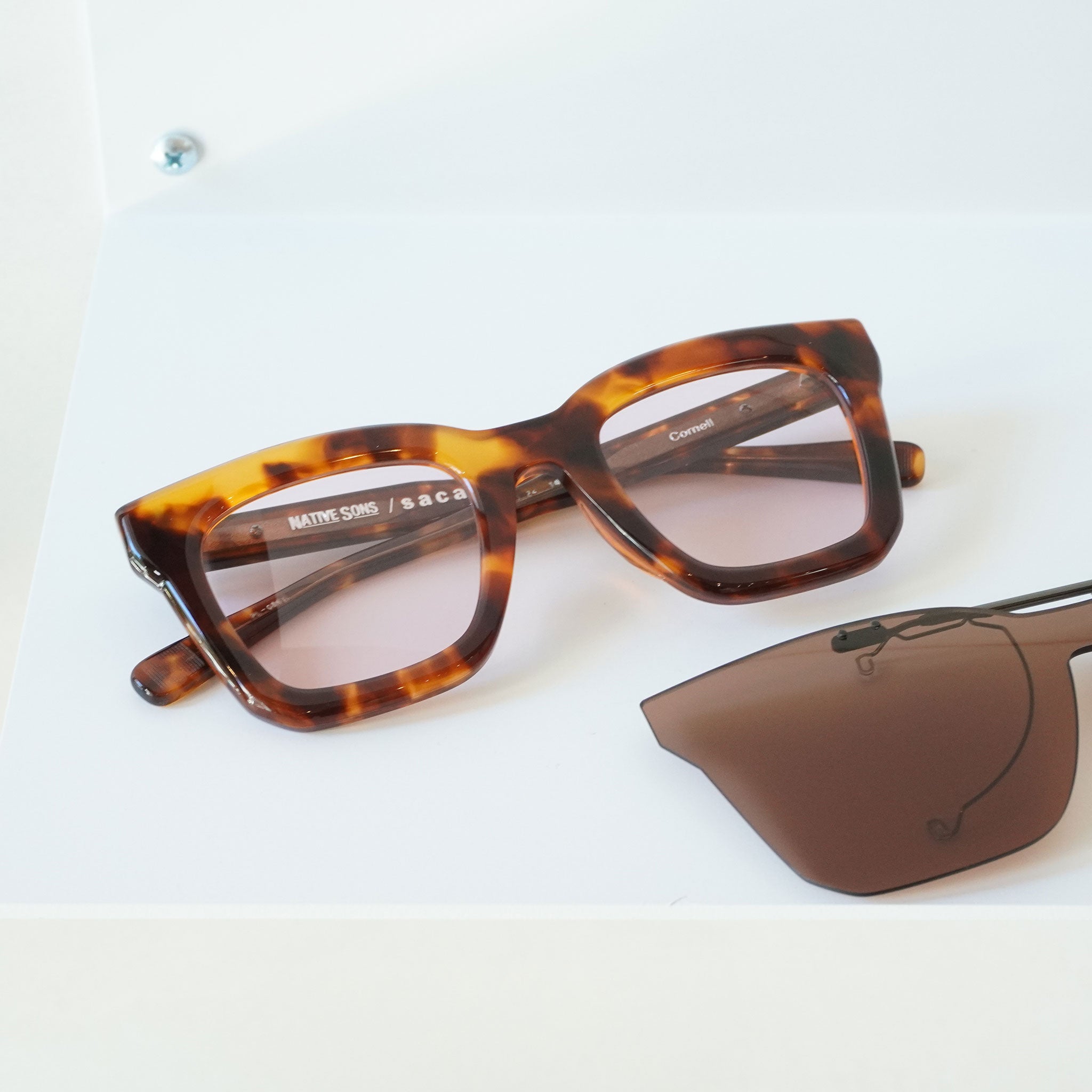 NATIVESONS × sacai ネイティブサンズ サカイ / CORNELL コーネル / Orange オレンジ / サングラス  Sunglasses – KRANC OPTICAL