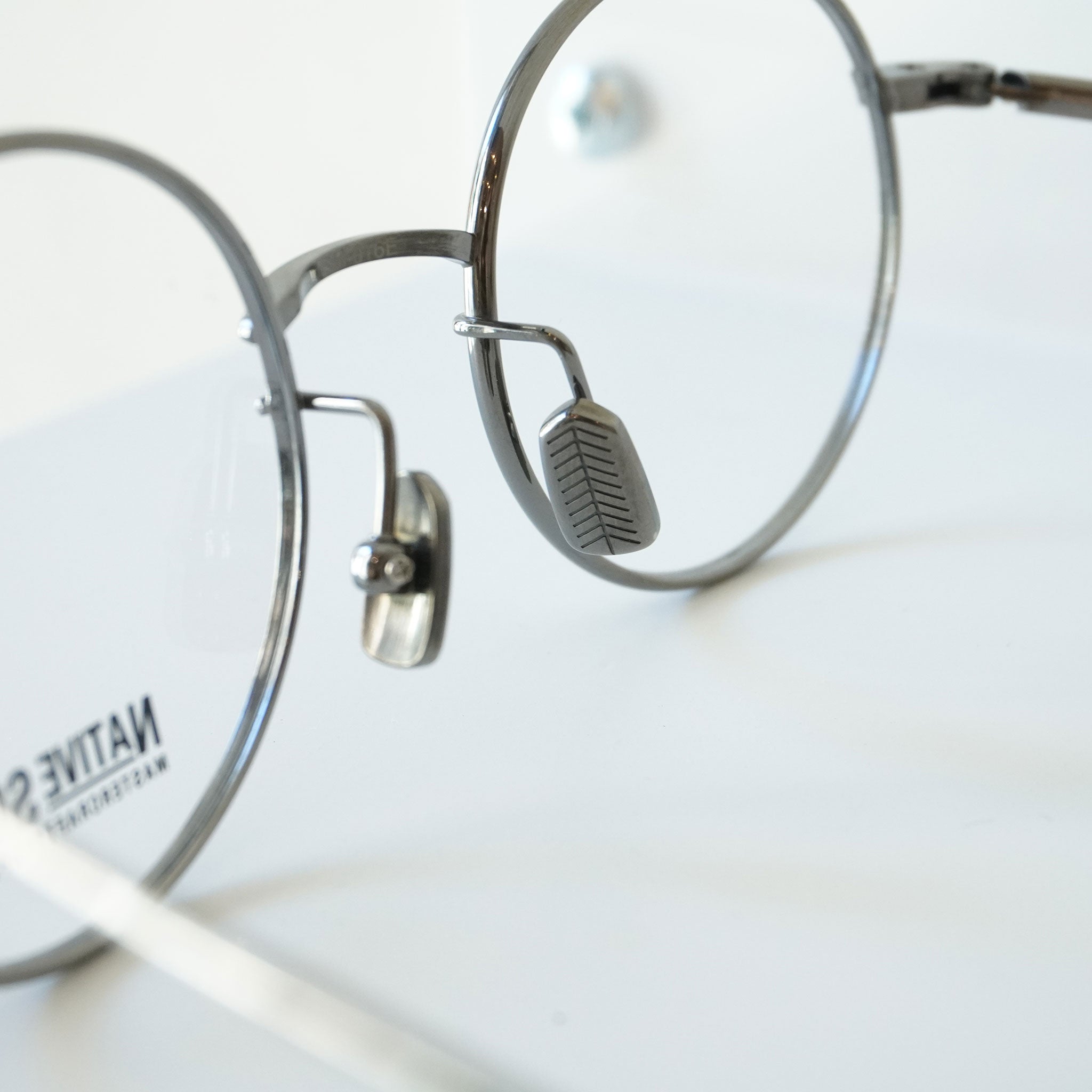 NATIVESONS ネイティブサンズ / SEEGER 47 シーガー / Antique Silver アンティーク シルバー / メガネ –  KRANC OPTICAL