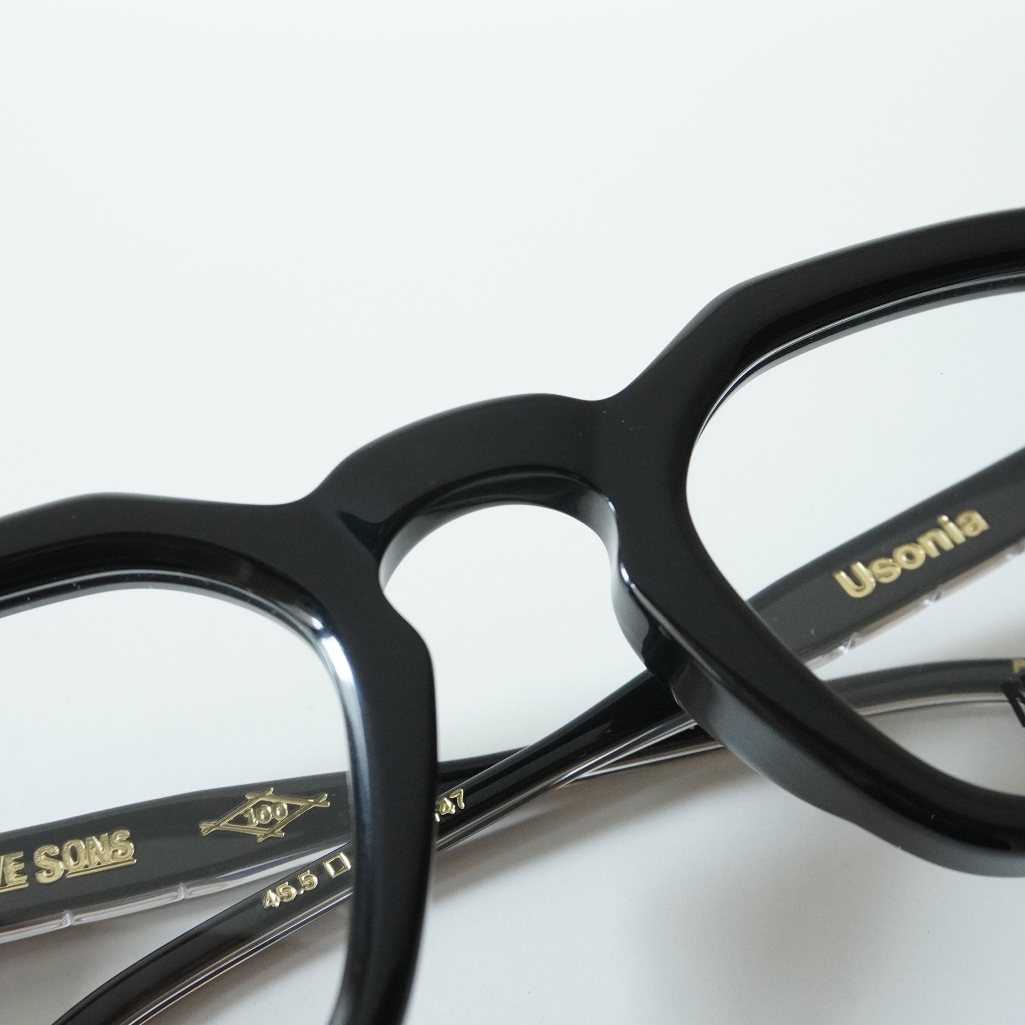 NATIVESONS ネイティブサンズ / USONIA / BLACK / メガネ – KRANC OPTICAL
