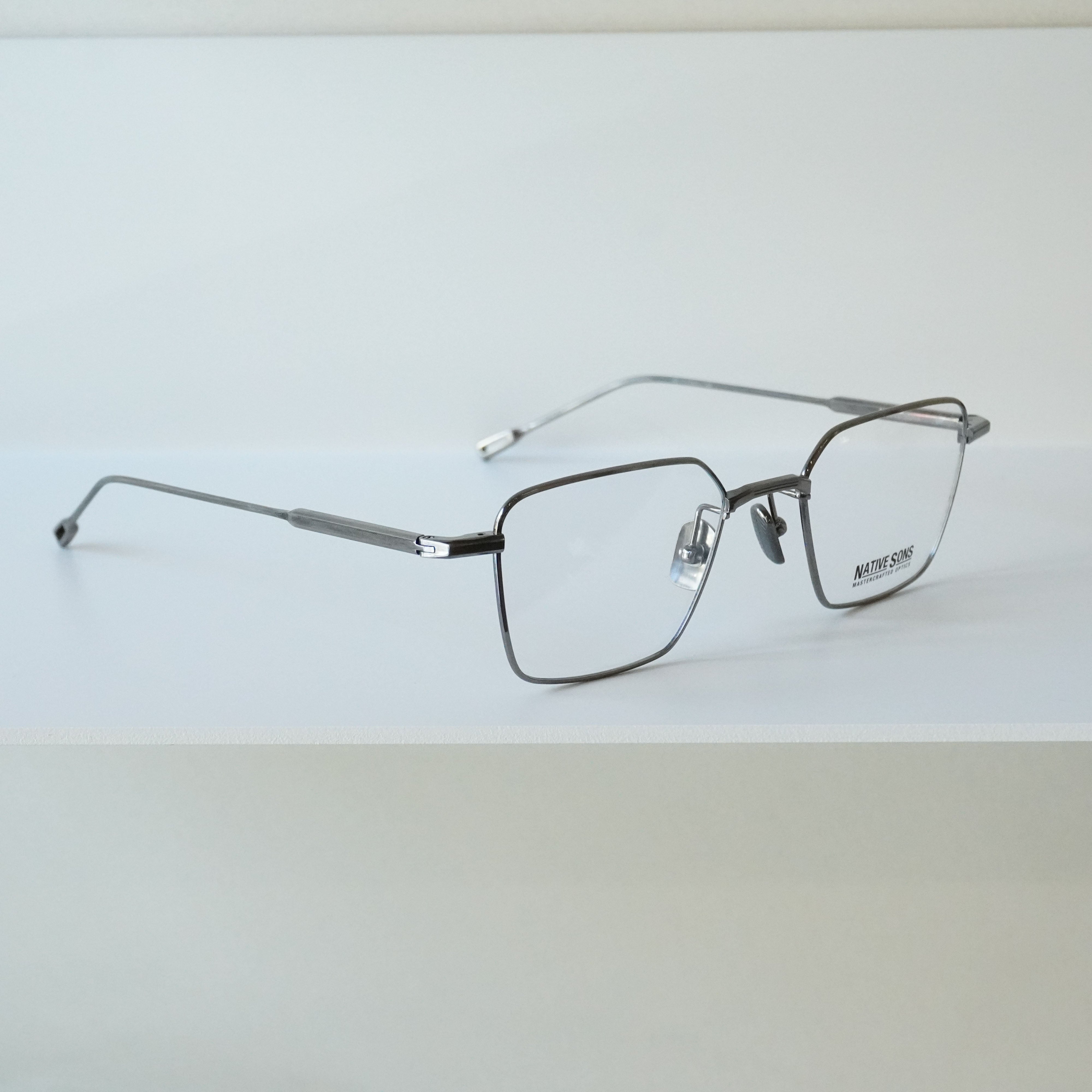 NATIVESONS ネイティブサンズ / YEAGER イエガー / Antique Silver アンティーク シルバー / メガネ –  KRANC OPTICAL