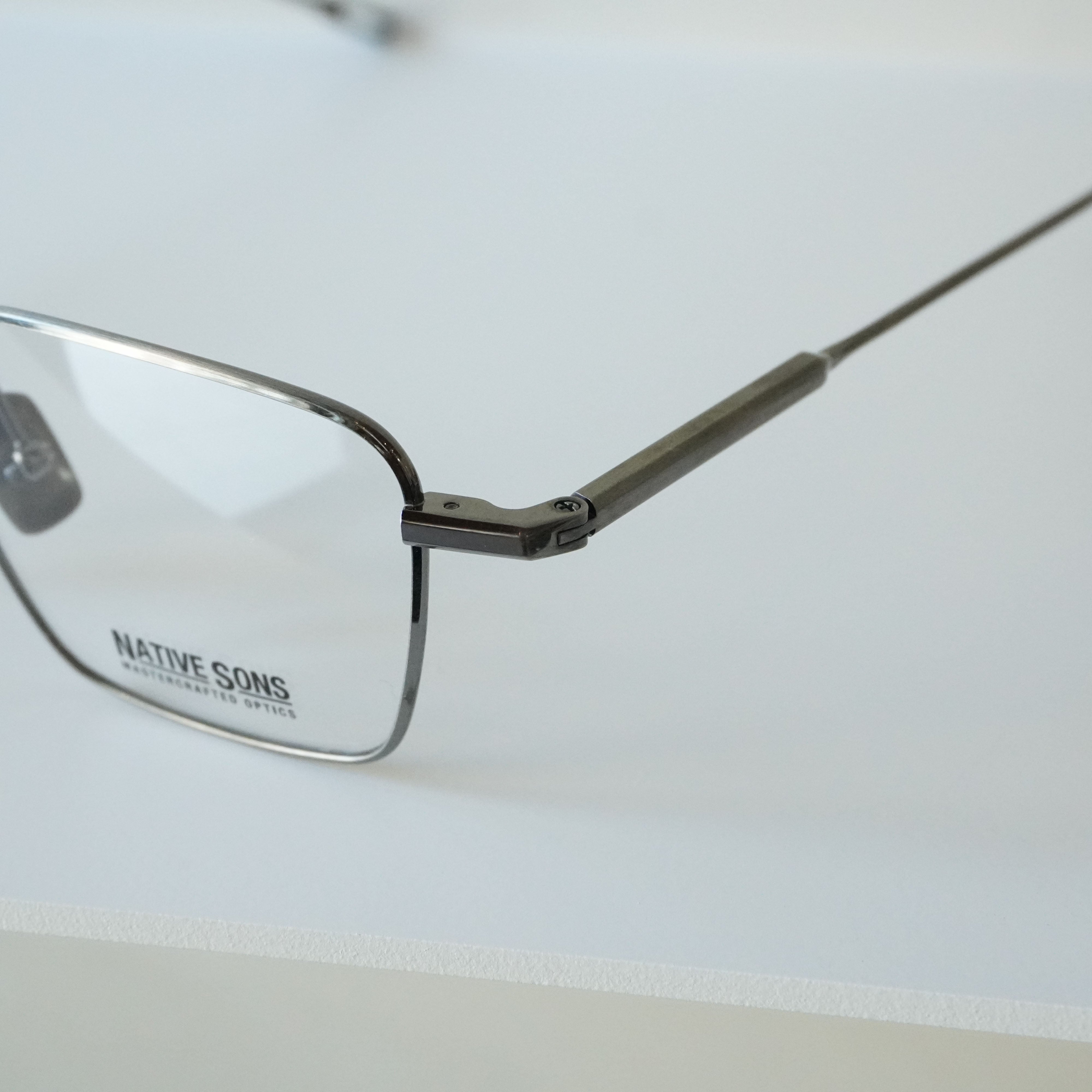 NATIVESONS ネイティブサンズ / YEAGER イエガー / Antique Silver アンティーク シルバー / メガネ –  KRANC OPTICAL