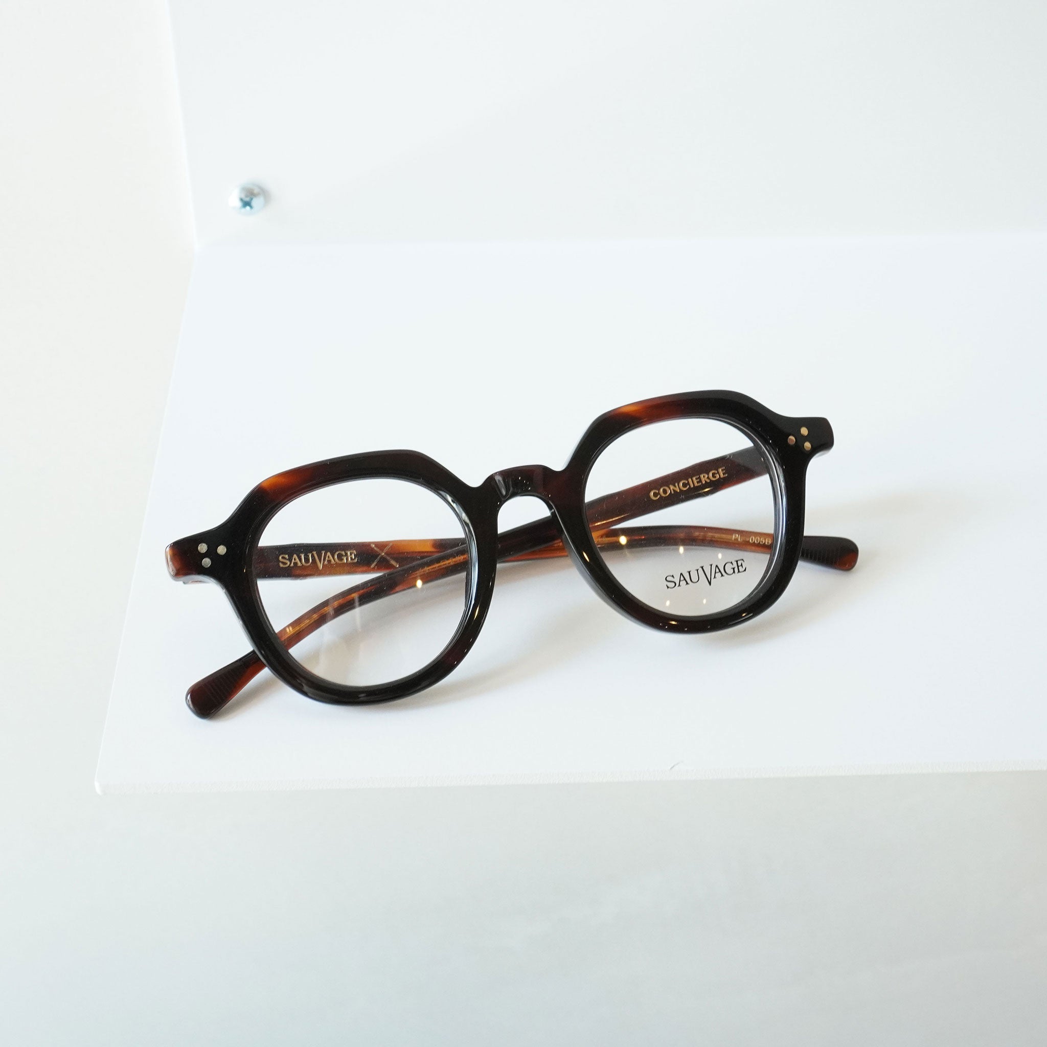 SAUVAGE サバージュ CONCIERGE Deep Brown 眼鏡 – KRANC OPTICAL