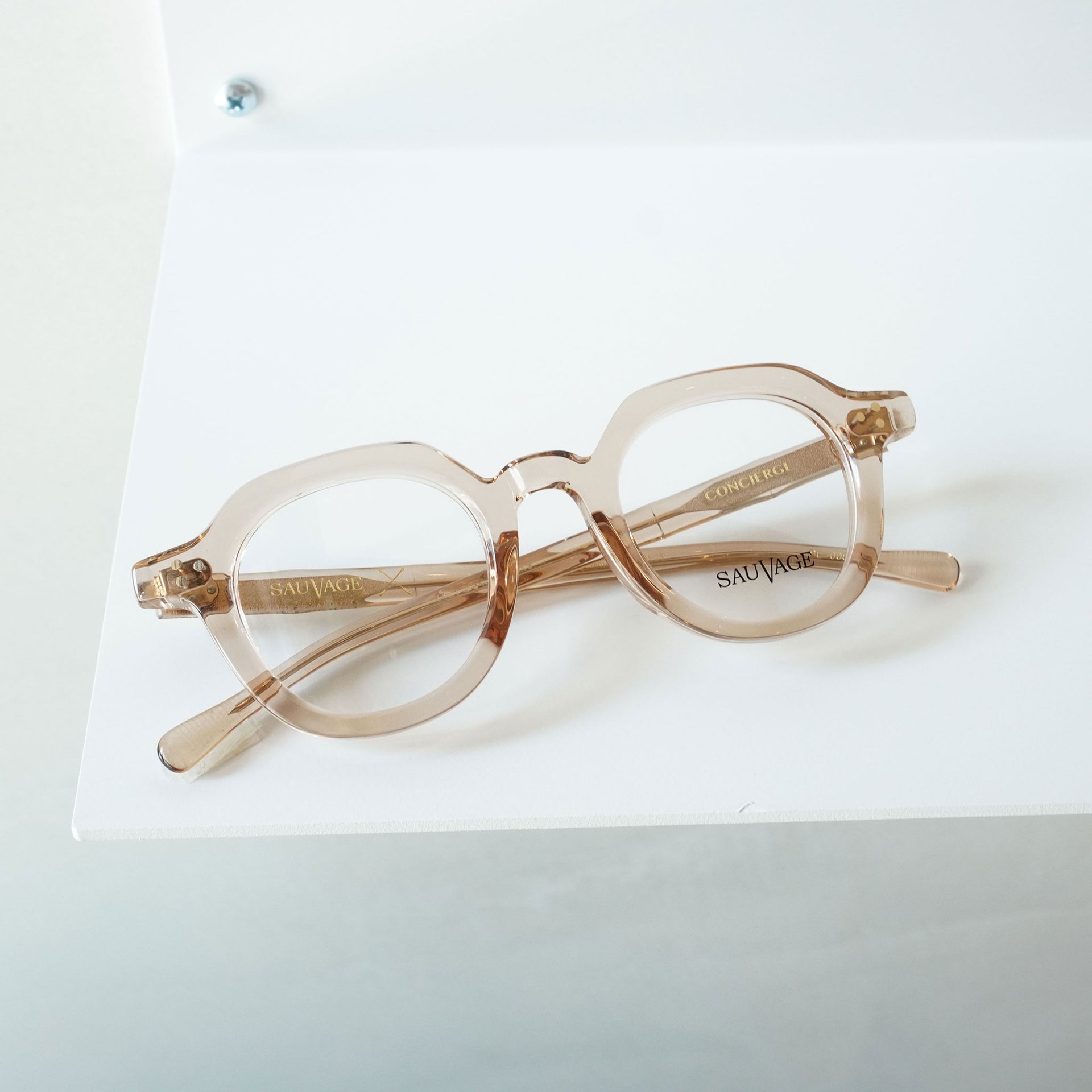 SAUVAGE サバージュ / CONCIERGE / Dusty Pink / メガネ – KRANC OPTICAL 